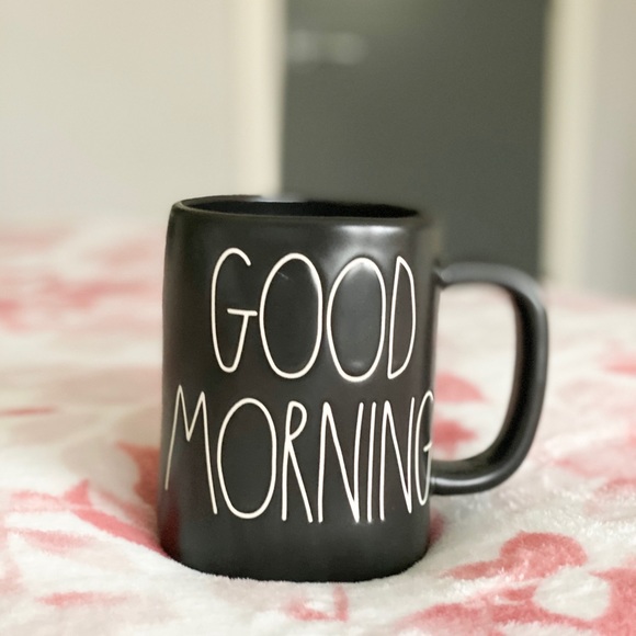 Rae Dunn Other - Rae Dunn Good Morning Coffee Mug / Black